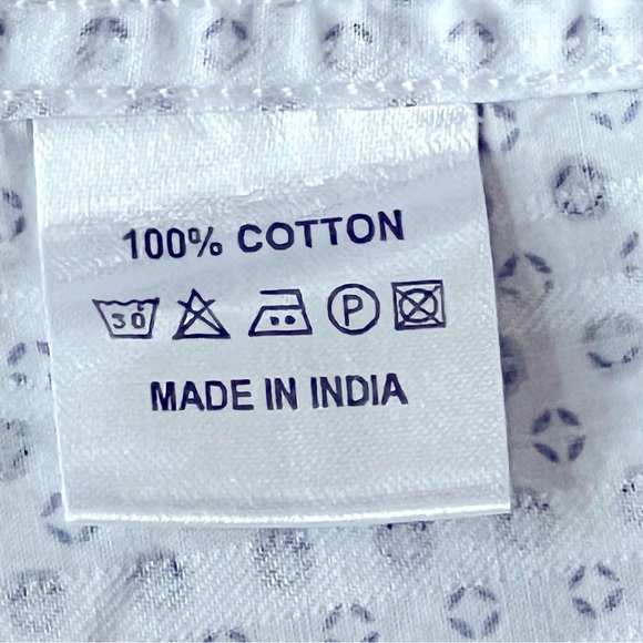 Touch The Collection Dress Shirt White Size XL - Picture 8 of 9